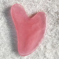 Gua Sha Massage Board for Face Rose Pink Guasha Plate Jade Face Massager Scrapers Tools