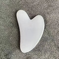 Gua Sha Massage Board for Face Rose Pink Guasha Plate Jade Face Massager Scrapers Tools