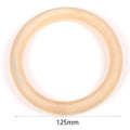 4-50mm 1-1000pcs Natural Wood Beads Round Spacer Wooden Pearl Lead-Free Balls Charms DIY For Jewelry Making Handmade Accessories