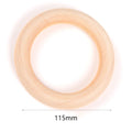 4-50mm 1-1000pcs Natural Wood Beads Round Spacer Wooden Pearl Lead-Free Balls Charms DIY For Jewelry Making Handmade Accessories