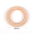 4-50mm 1-1000pcs Natural Wood Beads Round Spacer Wooden Pearl Lead-Free Balls Charms DIY For Jewelry Making Handmade Accessories