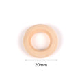 4-50mm 1-1000pcs Natural Wood Beads Round Spacer Wooden Pearl Lead-Free Balls Charms DIY For Jewelry Making Handmade Accessories