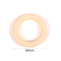 4-50mm 1-1000pcs Natural Wood Beads Round Spacer Wooden Pearl Lead-Free Balls Charms DIY For Jewelry Making Handmade Accessories