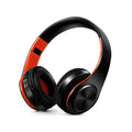 CATASSU Earphone Bluetooth Headphones Over Ear Stereo Wireless Headset Soft Leather
