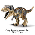 Jurassic Dinosaur World Brutal Raptor T-Rex Triceratops Indominus Rex Model Building