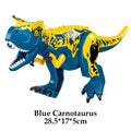 Jurassic Dinosaur World Brutal Raptor T-Rex Triceratops Indominus Rex Model Building