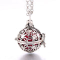 Butterfly Hollow Lava Stone Aromatherapy Cage Pendant Essential Oil Diffuser Aroma