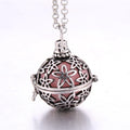 Butterfly Hollow Lava Stone Aromatherapy Cage Pendant Essential Oil Diffuser Aroma