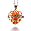 Butterfly Hollow Lava Stone Aromatherapy Cage Pendant Essential Oil Diffuser Aroma