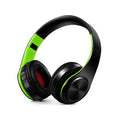 CATASSU Earphone Bluetooth Headphones Over Ear Stereo Wireless Headset Soft Leather