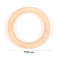 4-50mm 1-1000pcs Natural Wood Beads Round Spacer Wooden Pearl Lead-Free Balls Charms DIY For Jewelry Making Handmade Accessories