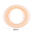 4-50mm 1-1000pcs Natural Wood Beads Round Spacer Wooden Pearl Lead-Free Balls Charms DIY For Jewelry Making Handmade Accessories