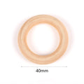 4-50mm 1-1000pcs Natural Wood Beads Round Spacer Wooden Pearl Lead-Free Balls Charms DIY For Jewelry Making Handmade Accessories