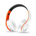 CATASSU Earphone Bluetooth Headphones Over Ear Stereo Wireless Headset Soft Leather