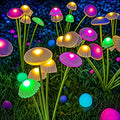 2026 New LED Solar Mushroom Lights Solar Garden Lights Waterproof Decor Yard Patio