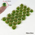 Miniature Flower Grass Model ABS Plant Materials for Diy HO Railway/Building/Garden Sand Table Landscape Diorama Kits