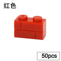 DIY Building Blocks Wall Figures Bricks 1x2 1x3 1x4 L Dots Educational Creative
