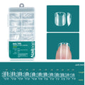 Nailpop 120pcs/box Gel X Nail Tips Medium Short Shape Almond/Square/Soft Gel Nail Tips
