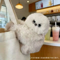 Mirumi Ai Plush Owl Toy Interactive Turn Head Singing Repeat Speech Soft Fluffy Bag Charm Home Decor Gift