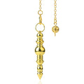 Cone 100% Copper Brass Metal Pendant Pendulum for Divination Dowsing Reiki Healing