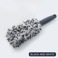 Portable Cleaning Brush Soft Microfiber Car Washing Brush Effortlessly Clean Wheels Car