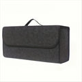 Car Trunk Storage Box 1-Pack: Foldable bag with compartments & handle, for