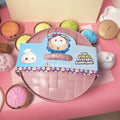 Giant Stress Relief Bun with Steamer Basket Dumpling Toy Mystery Blind Box Bun Squishy Kawaii Slow Rising Food Fidget