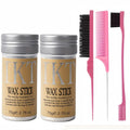 2/5Pcs Hair Wax Stick For Kids Women Slick Back Brushes Gel Pomade for Little Girls