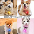 LED Glowing Pendant Flashlight Dog Cat Collar Pet Leads Glow Accessories Bright Necklace Luminous Collar Night Safety Decor