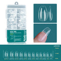 Nailpop 120pcs/box Gel X Nail Tips Medium Short Shape Almond/Square/Soft Gel Nail Tips