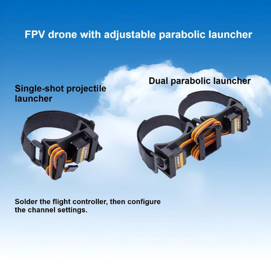 FPV Racing Drone with 1KG Payload Capacity, Adjustable Strap Release Mechanism, and Unlimited Range Airdrop Accessories.