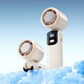 2026 New Semiconductor Refrigeration Handheld Electric Fan High-speed Violent Turbo Fan