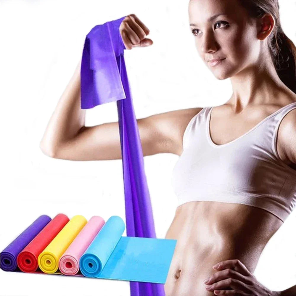 Yoga Elastic Bands Portable Pilates Hip Circle Expander Bands Latex Tension Gym Family