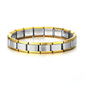 2025 Fashion Functional Elastic Bracelet Modular Bulk Italian Charms Links Fit Bracelet