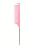 stainless steel pointed tail hair professional hair comb hair brush salon hair styling