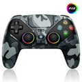 RGB Light Wireless Controller For PS5/PlayStation 5/Pro/Slim/PC Hall Effect Gamepad W/Marco/Turbo NO Drift Game Control Joystick