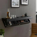 Modern Minimalist Wall-mounted Wine Cabinet, Suspended Bottle Storage Rack, Hidden Floating Shelf, Home Decoration Furniture