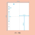 A5 Acrylic Water Ripple DIY Binder Photocards Collect Book Diary Agenda Planner DIY Cover Album Stationery