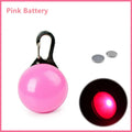 LED Glowing Pendant Flashlight Dog Cat Collar Pet Leads Glow Accessories Bright Necklace Luminous Collar Night Safety Decor