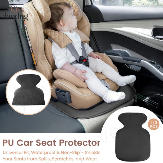 Car Seat Protector Pad, Waterproof & Anti-Scratch Cover for Child Safety Seats - Full