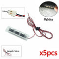 DIY 0.8mm Pin 1x1 1x2 1x4 Length 50cm SMD LED 2835 Remote Control Building Block Flash