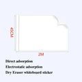 Premium Whiteboard Wall Sticker Static Cling, No Adhesive No Damage To Wall, Easy To