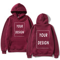 Your Own Design Brand Logo/Picture Personalized Custom Anywhere Men Women DIY Hoodies