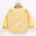 Baby Eating Bib Waterproof Sleeveless Apron Food Overalls Handmade Clay Painting Workwear for Girls Boys Stuff Burp Cloths
