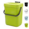 Hanging Plastic Trash Can, Compost Bin Indoor Kitchen Sealed, Odor-Free Food Scrap