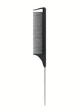 stainless steel pointed tail hair professional hair comb hair brush salon hair styling