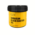 GZE JAMAICAN Black Castor Oil Pure Cold-Pressed for Hair Growth, Skin Moisturizing and