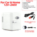 Yanace 4L Mini Fridge, Portable Cooler & Warmer for Car Office Perfect for Dorm and