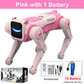 RC Mechanical Dog Intelligent AI RC Robot Dog Voice Command Programmable Singing Dancing Electronic Stunt Bionic Smart Robot Dog