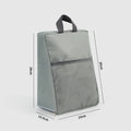 Portable Shoe Storage Bag Travel Outdoors Clothing Organizer Bags with Mesh Pouch